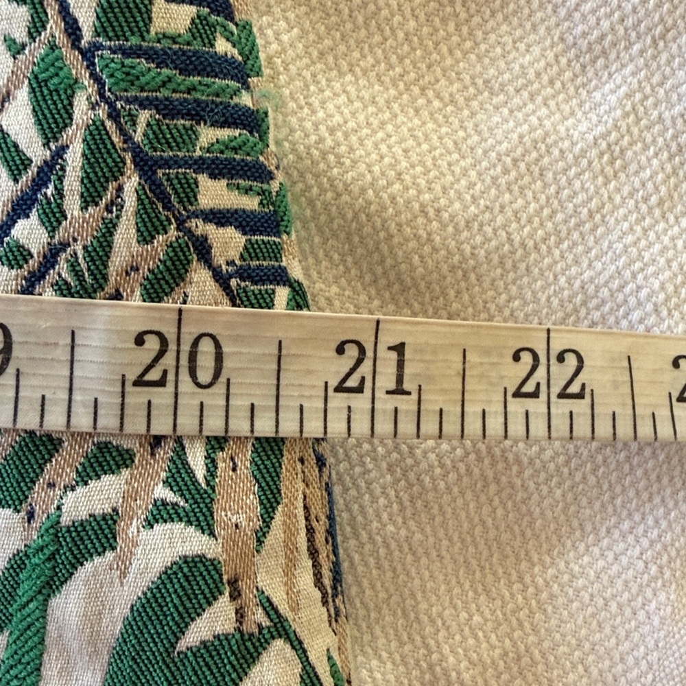 J. McLaughlin Sandra Botanical Jacquard Front Zip Sleeveless Dress Size 8 - Picture 11 of 14